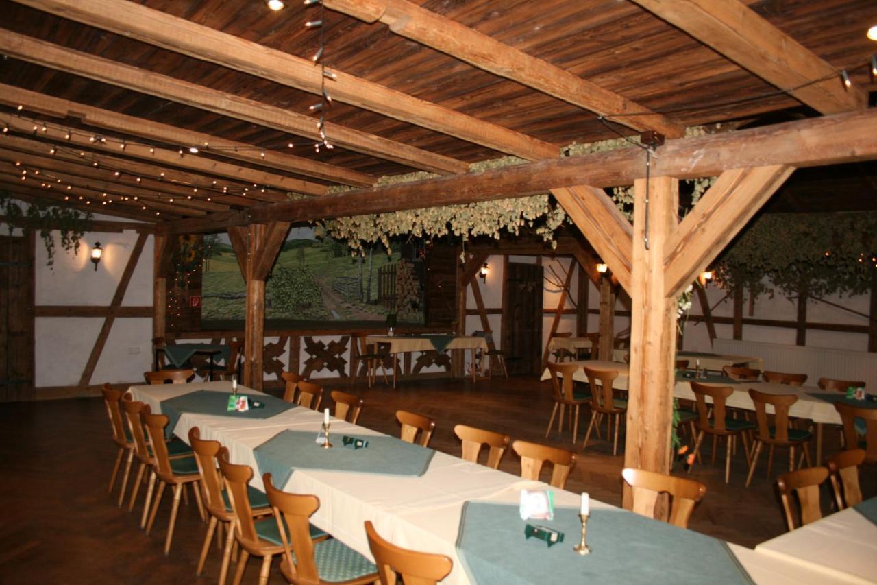 Landhotel Lichte Aue Lichtenau Stutzengrun Exterior foto